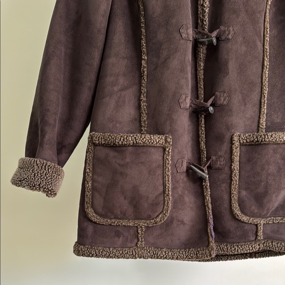 L.L. Bean Brown Teddy Jacket - Picture 4 of 7